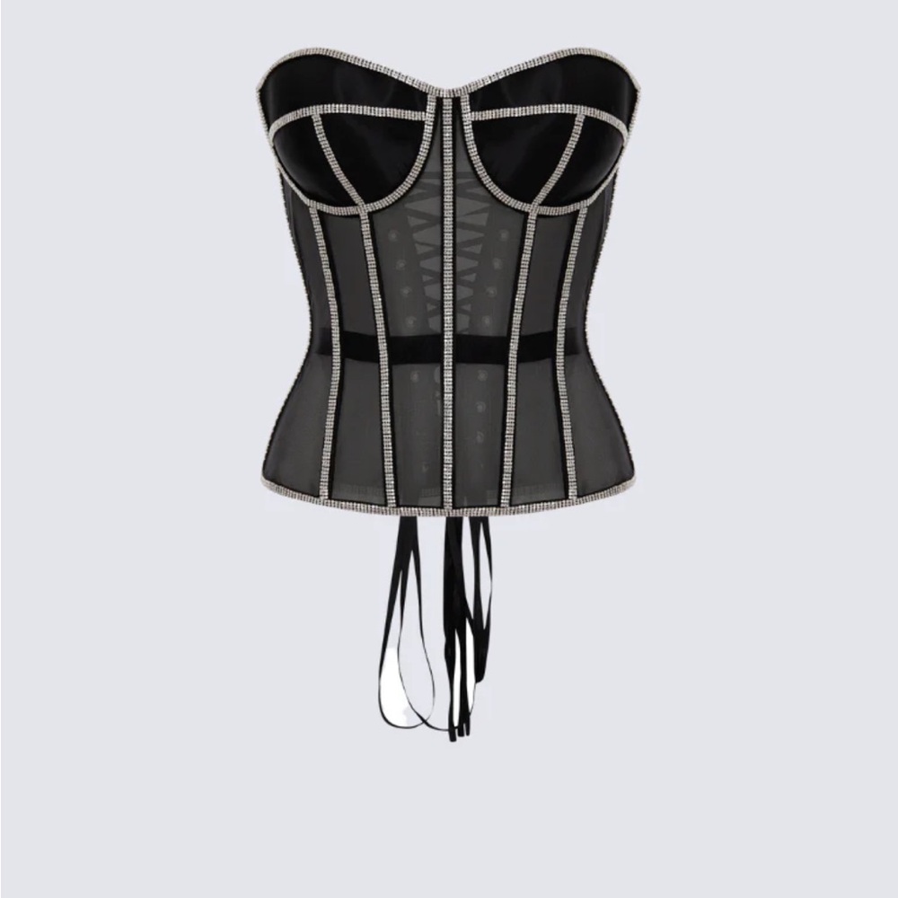 Perfect Corset NY Secret Form Bra with Rhinestones